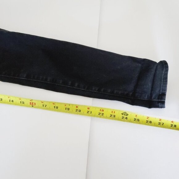 NYDJ Charcoal  Black Liftxtuck Ami Skinny Mid Rise Jeans - Picture 11 of 11